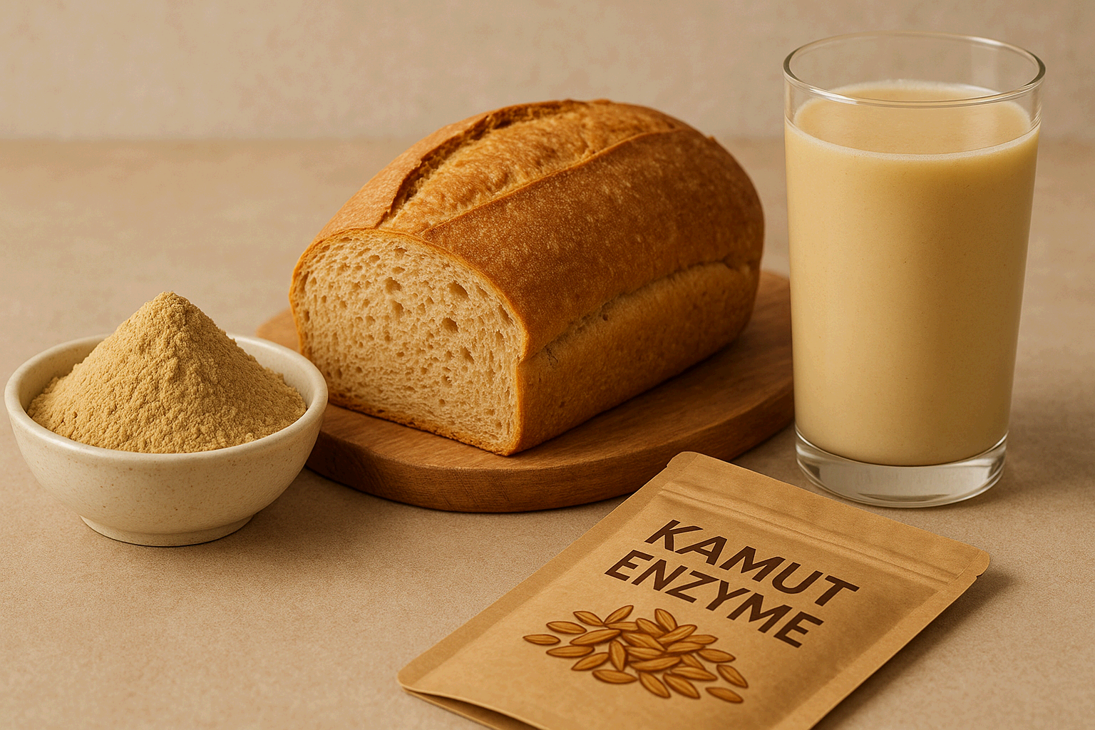 카무트효소와 음식