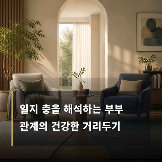 일지 충을 해석하는 부부 관계의 건강한 거리두기