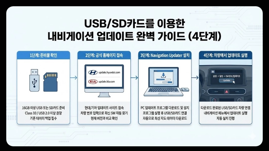 내비게이션 업데이트비용 완벽정리