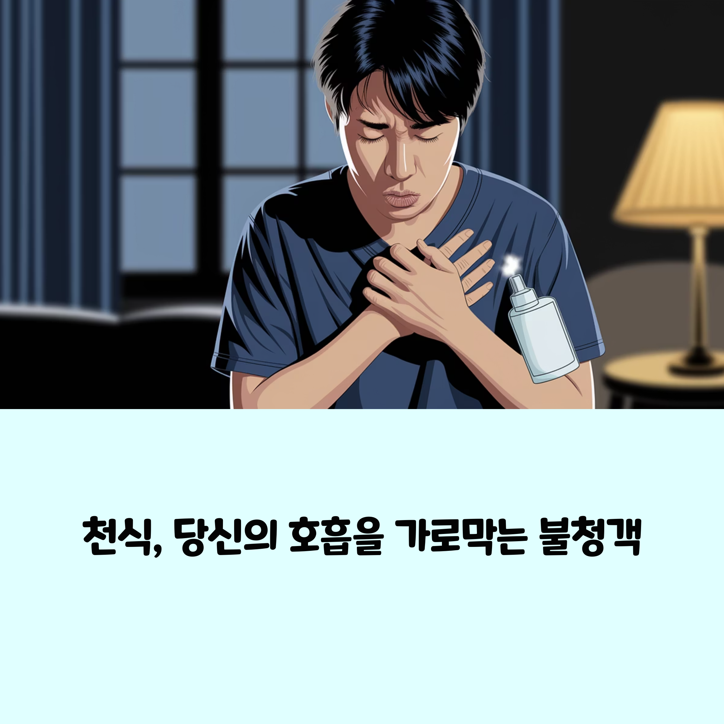 천식, 호흡곤란이 반복된다면? 생활 속 관리법에 대한 이미지