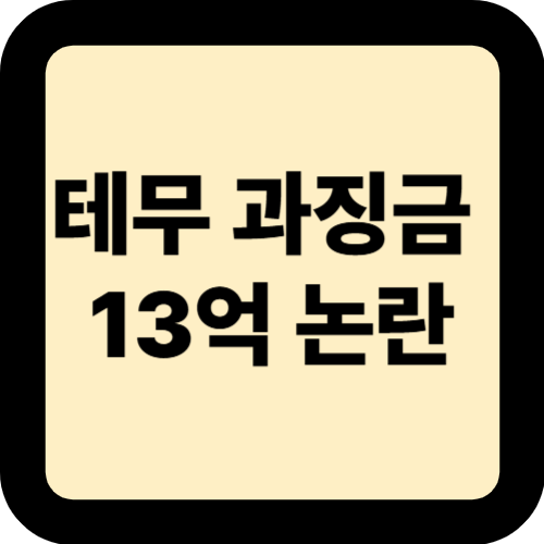 테무 과징금 13억 논란 요약