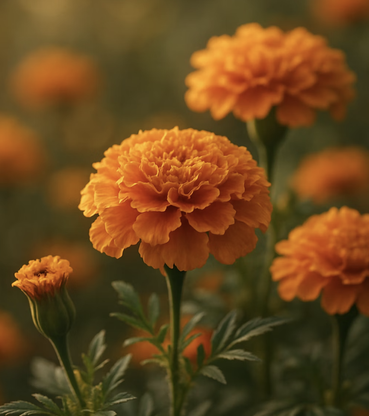 향기로운 방패&amp;#44; 금잔화의 특별한 냄새