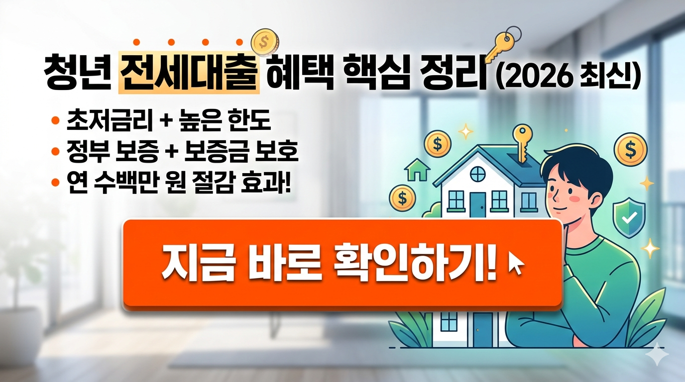 청년 전세대출 혜택
