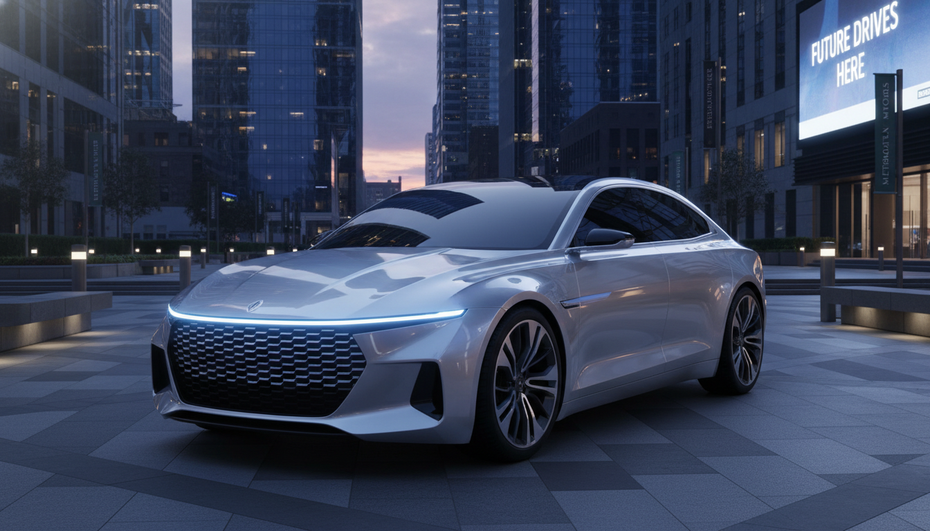 2026년형 현대 더 뉴 그랜저 페이스리프트 전면부 외관 디자인