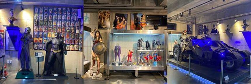 피규어뮤지엄-제주-2층-DC히어로-배트맨-원더우먼-배트카