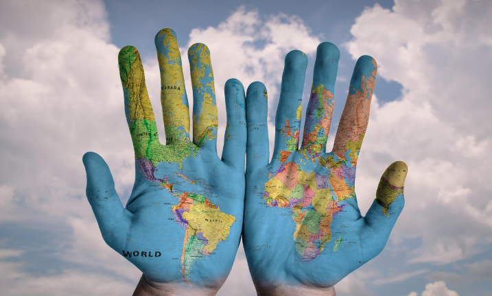 세계지도 이미지