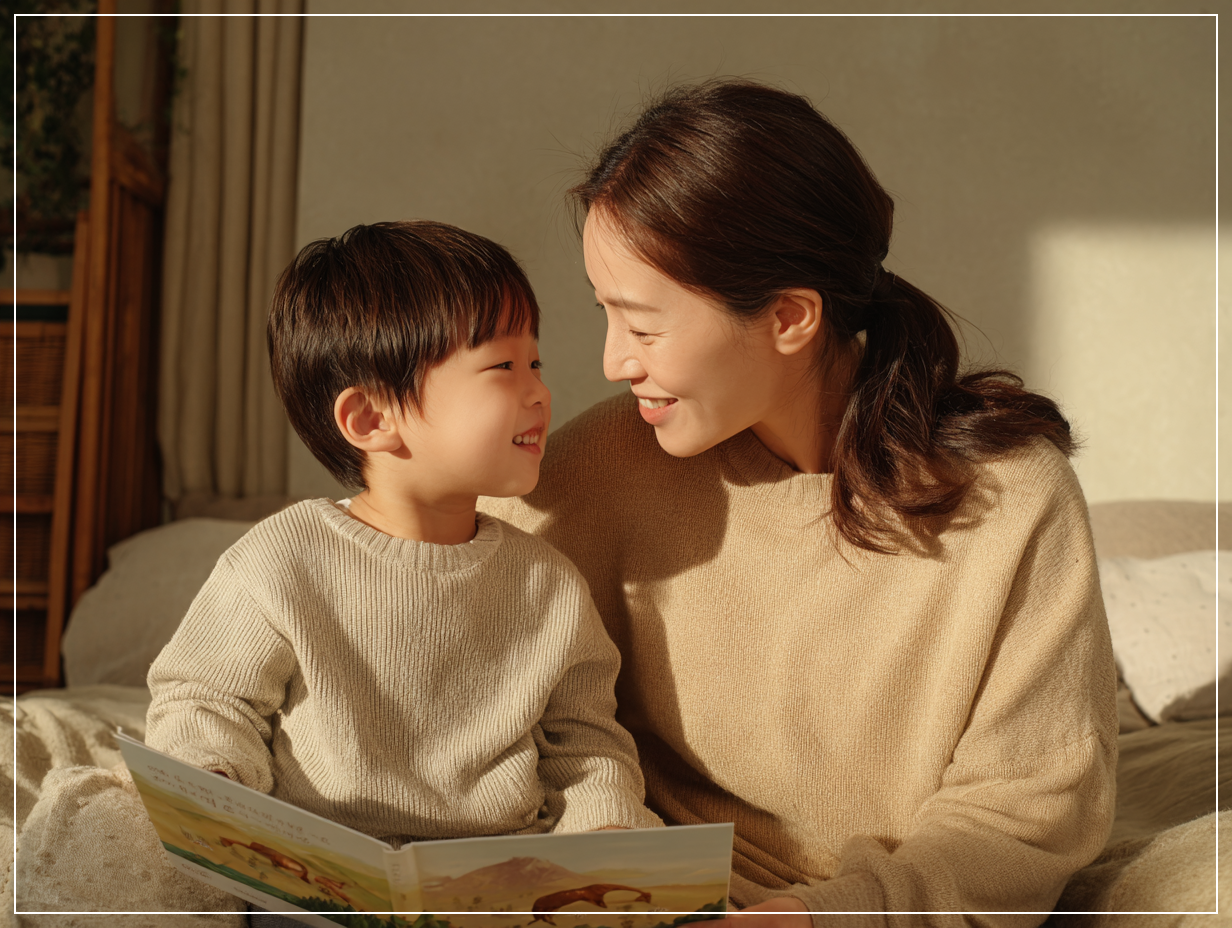 아이의 레벨에 딱 맞으며, 엄마와 아이 모두 꾸준히 즐겁게 이어갈 수 있는 교재가 바로 최고의 교재