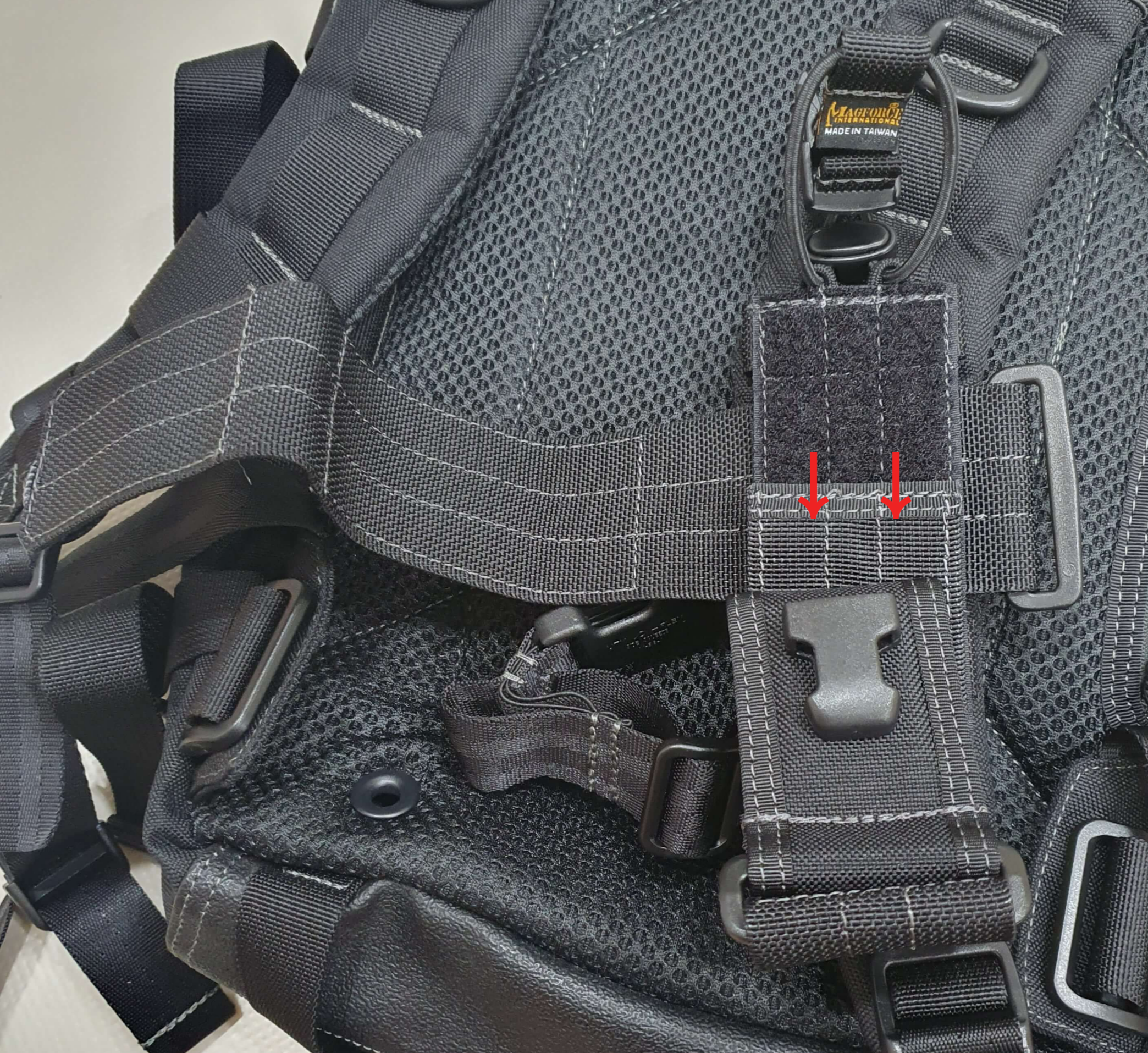 파우치 위아래 크기 조정 방법