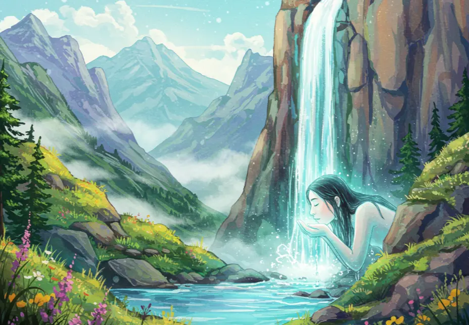 폭포가 쏟아지는 꿈 해몽