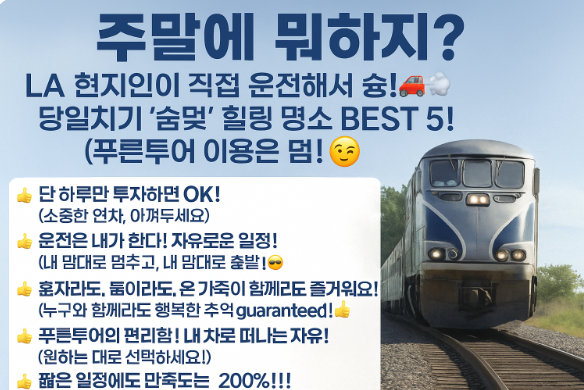 주말에 뭐하지? 당일치기 ‘숨멎’ 힐링 명소 BEST 5 이미지