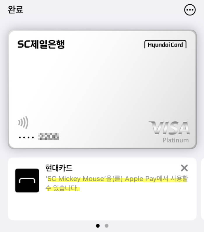 지갑-앱에-뜨는-애플페이-화면