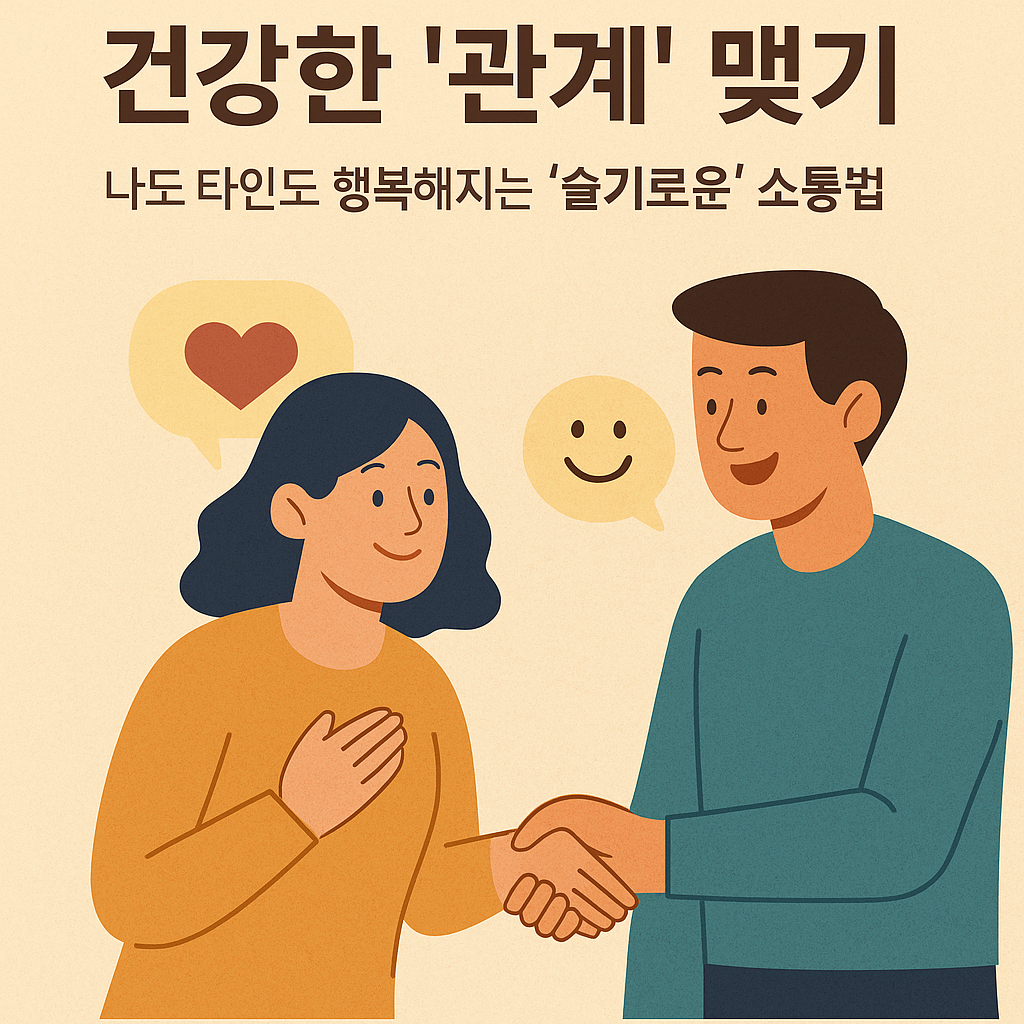 건강한 &quot;관계&quot; 맺기: 나도 타인도 행복해지는 &quot;슬기로운&quot; 소통법