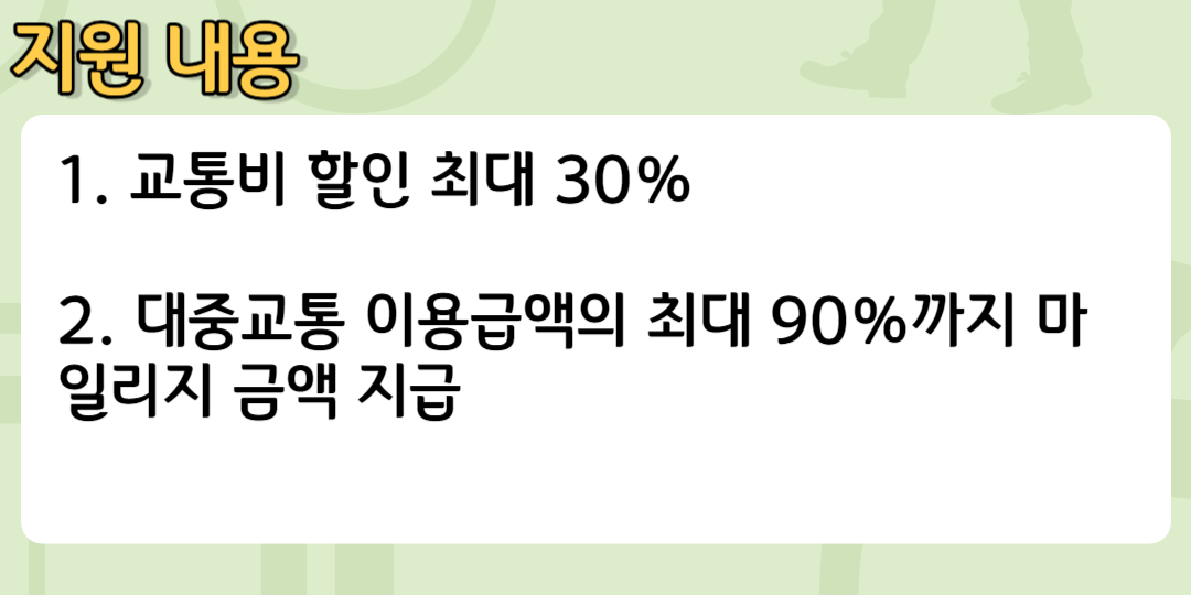 알뜰교통카드에 대해 아아봅시다.