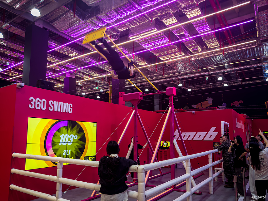 수원 스타필드 액션 놀이터 스몹(smob)