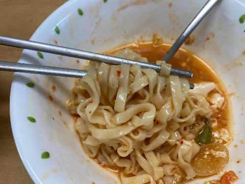 농심 멸치칼국수 순두부 칼국수 레시피