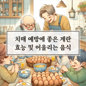 치매 예방에 좋은 계란 효능