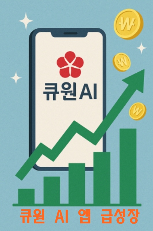 큐원 AI 앱 급성장