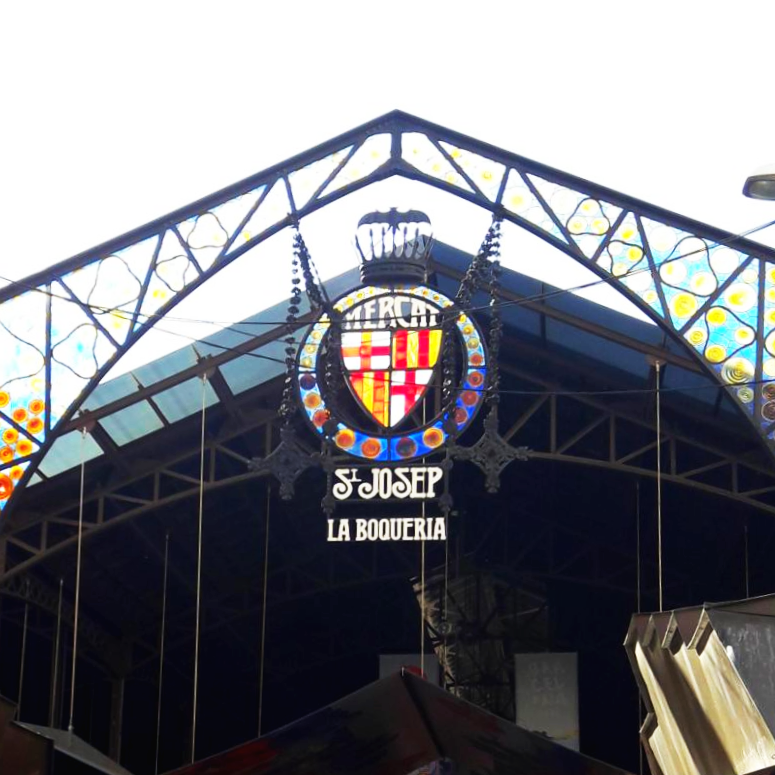 스페인 바르셀로나 라 보케리아 시장