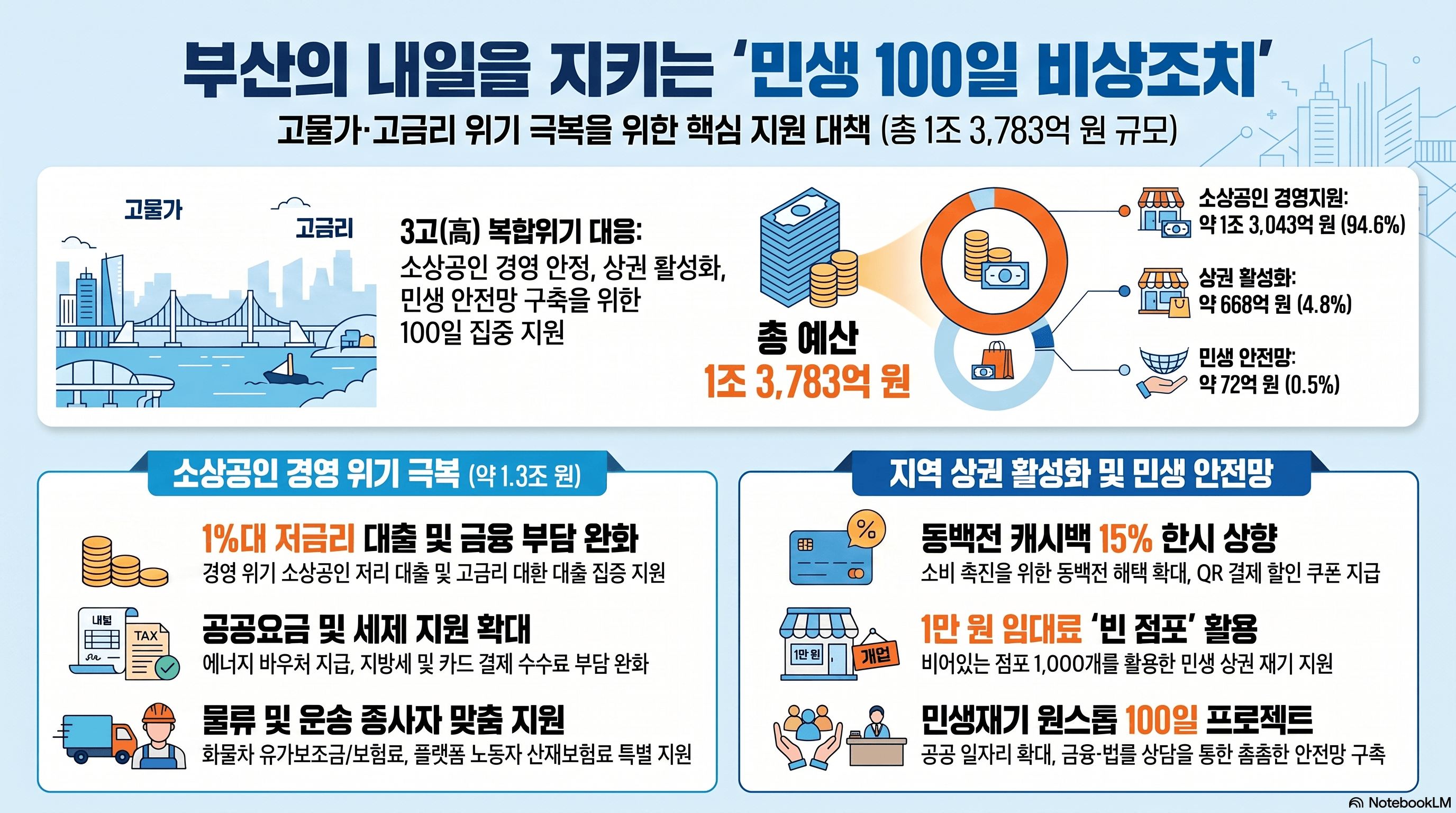 부산민생 100일 비상조치