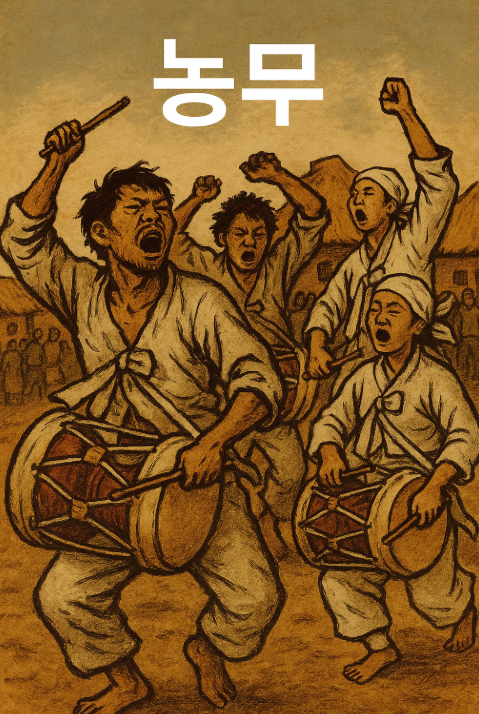 농무 축제의 장구춤