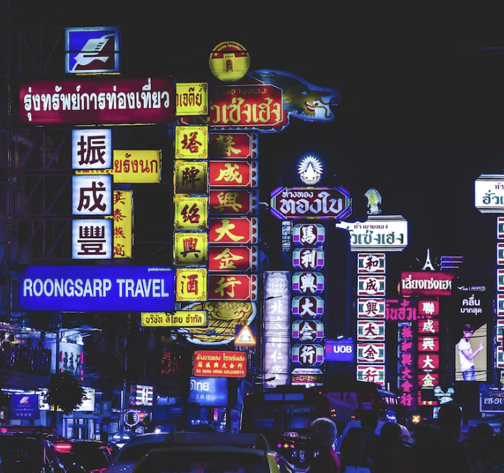 Yaowarat Road&#44; Bangkok&#44; Thailand