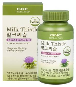GNC 밀크씨슬&#44; 1개&#44; 110캡술