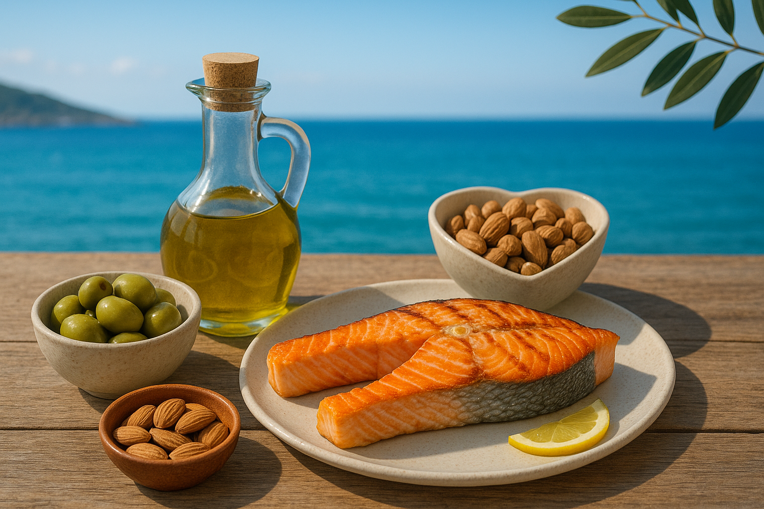 40대 수영인 효과 높이는 지중해식 식사 관련 사진