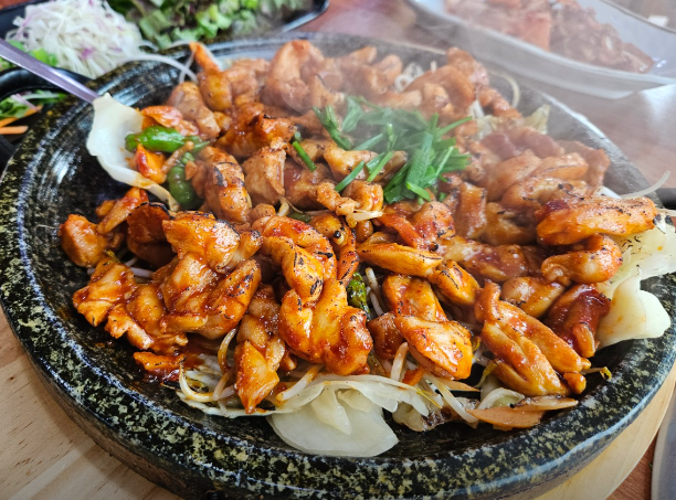 영천새우칼국수 대표 메뉴