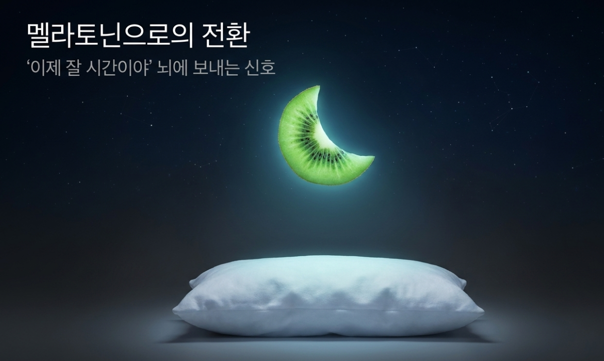 그린 키위와 수면 사이클 이미지