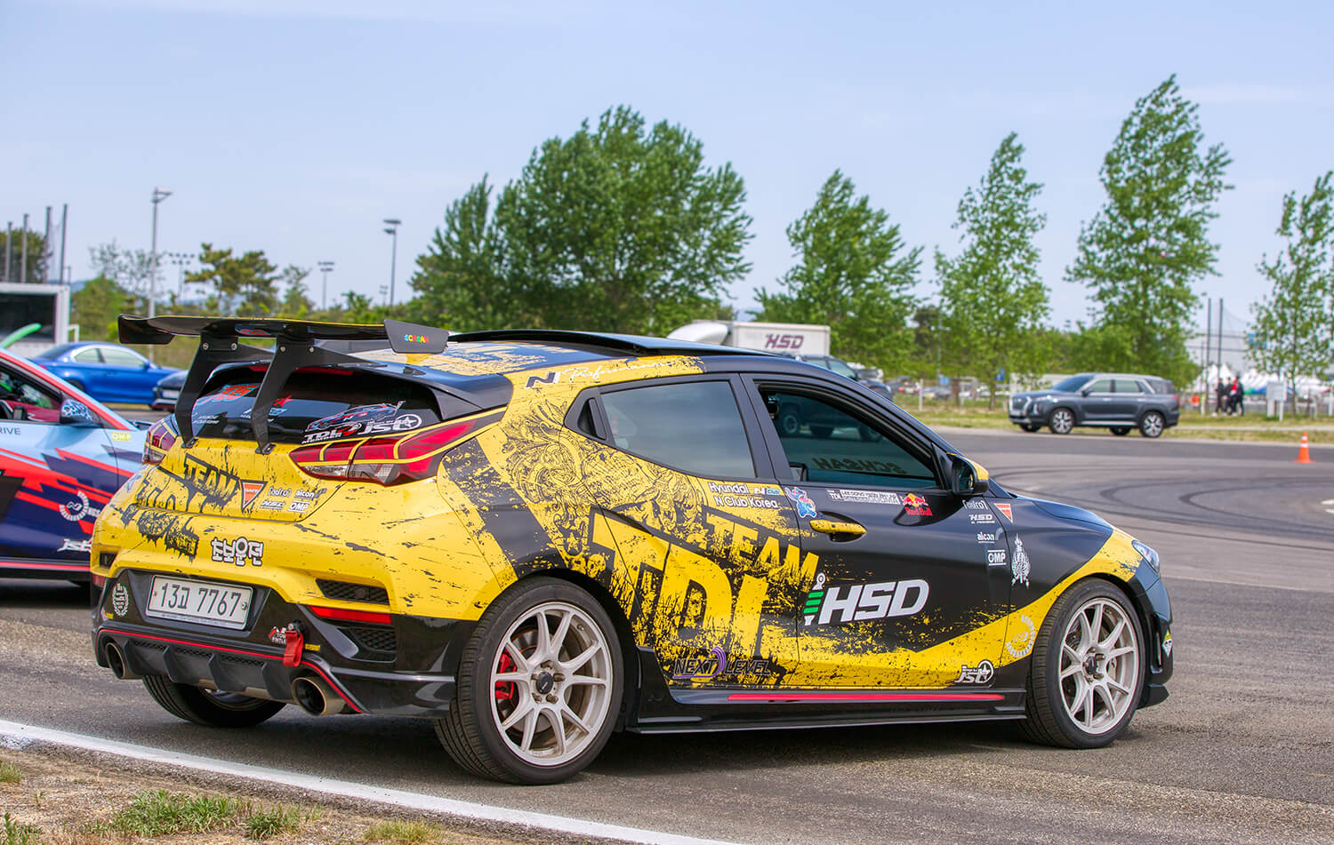 TS튜닝카페스티벌 트리프트 경기