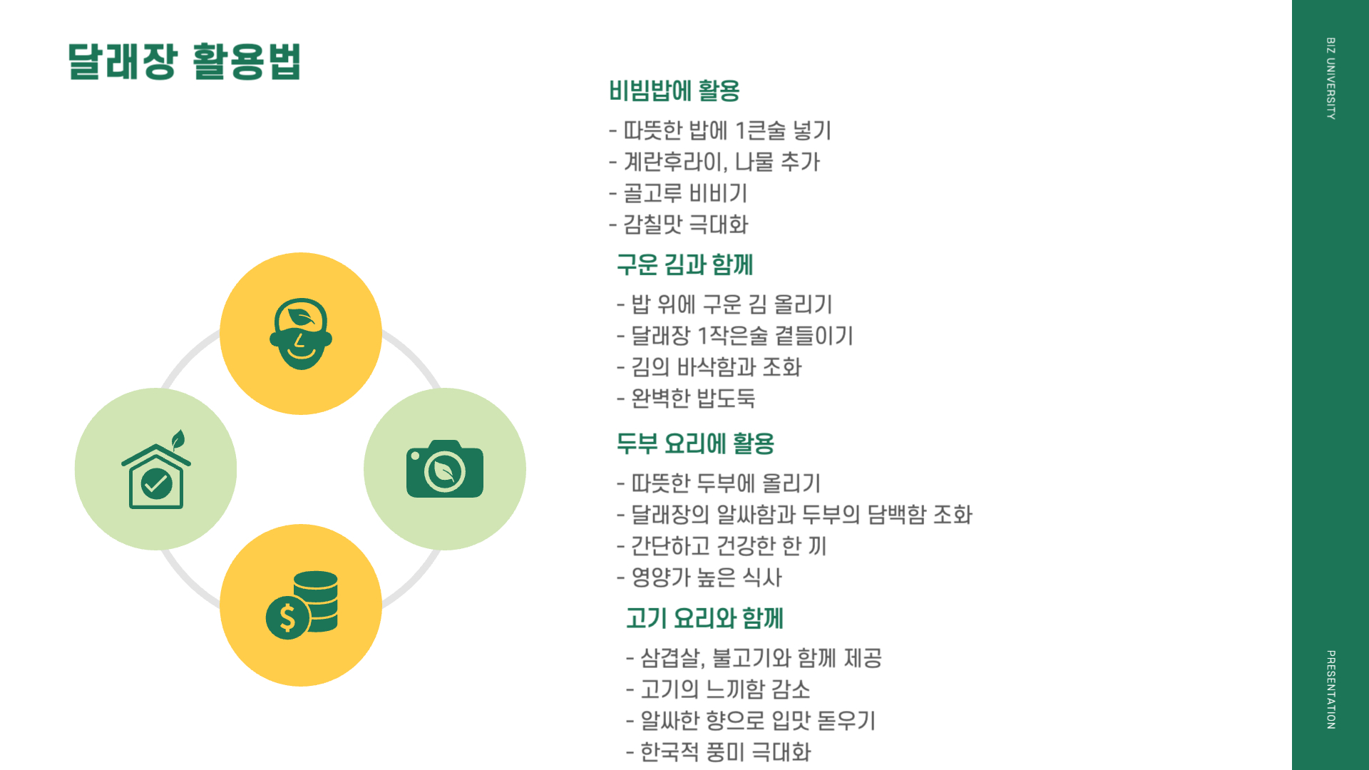 달래장 황금레시피