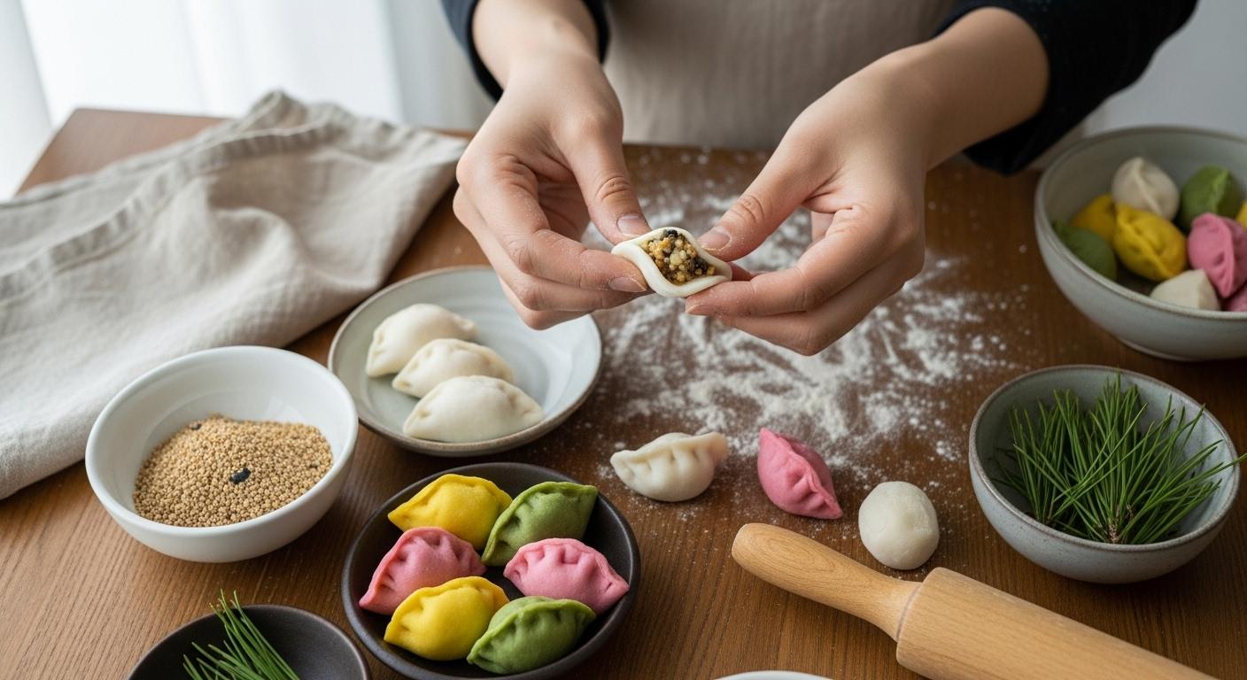 송편 만들기 키즈노트