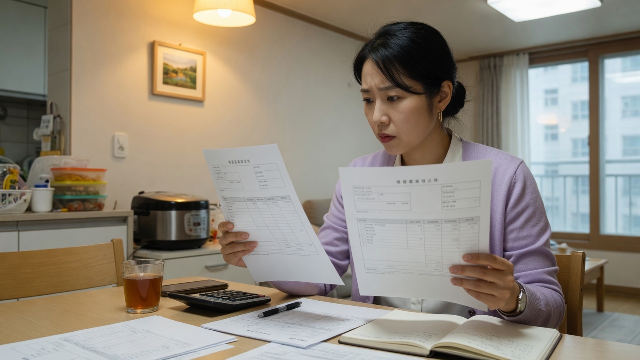 노트북으로 펀드 안내 화면을 보는 장면