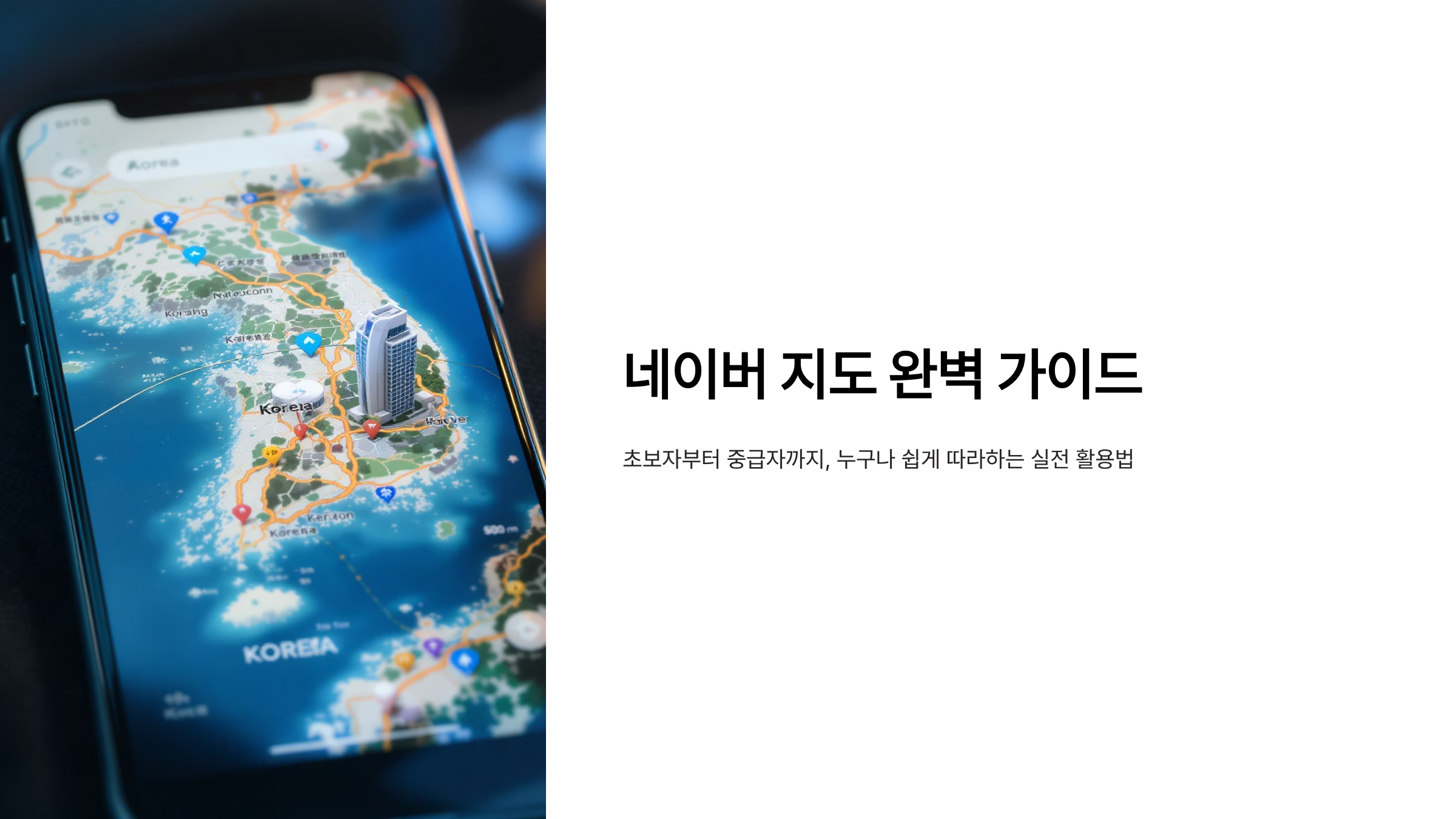 네이버 지도 길찾기 완벽 활용법