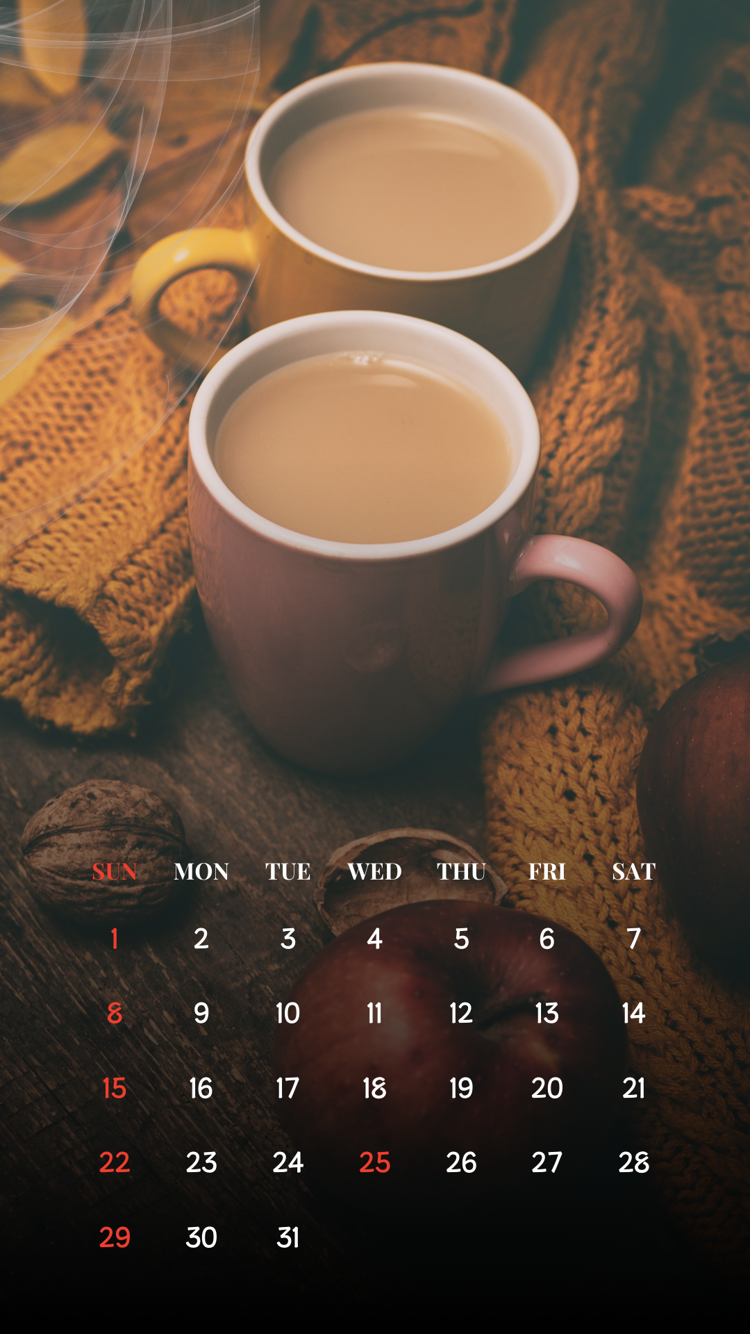 12월 달력 배경화면 이미지 모음