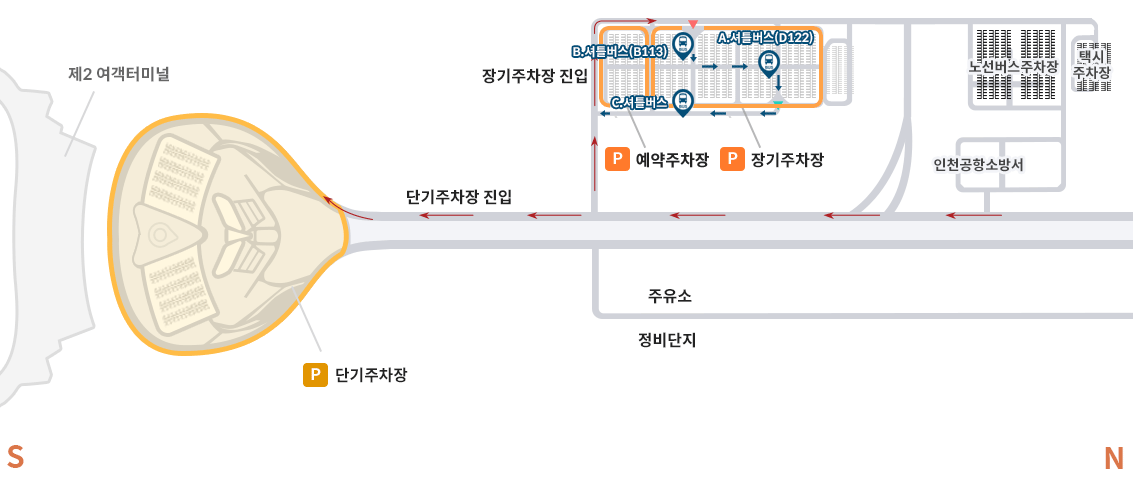 인천공항 주차방법 가이드북(5)