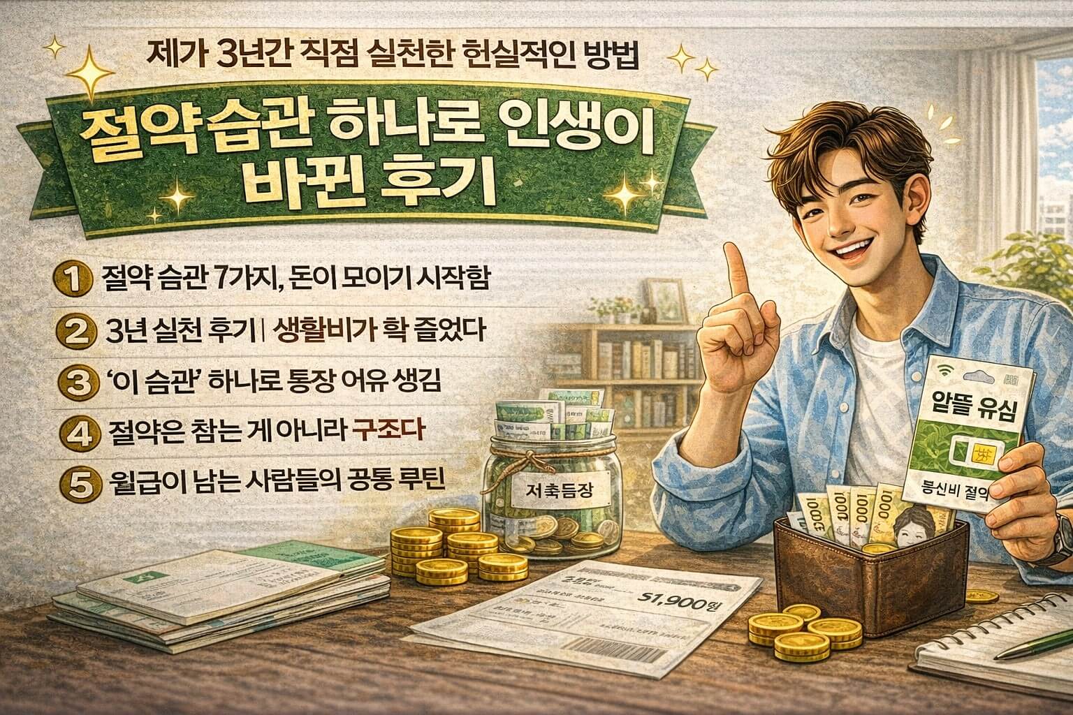 절약 습관 하나로 인생이 바뀐 후기