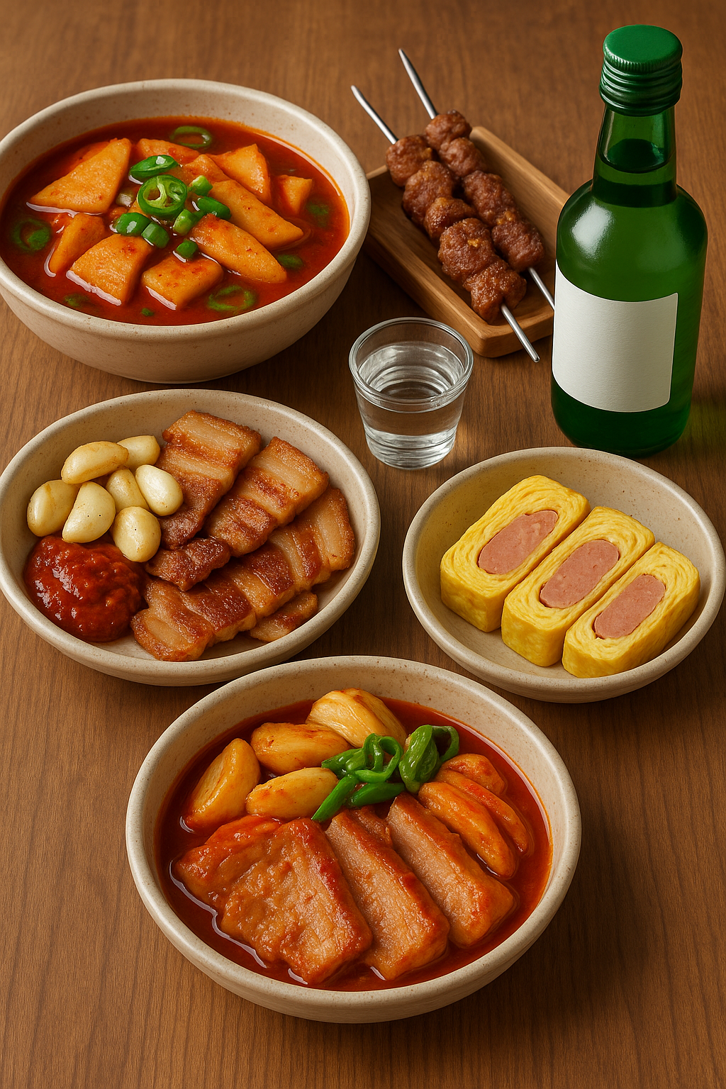 핫한 소주 안주