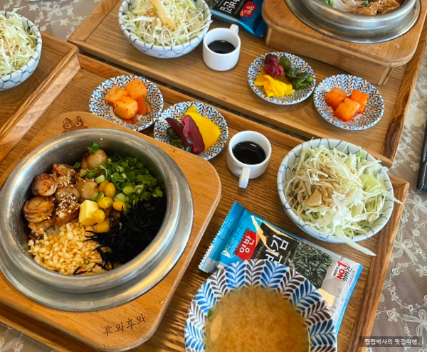 hot pot rice at Gwanghwamun D Tower.