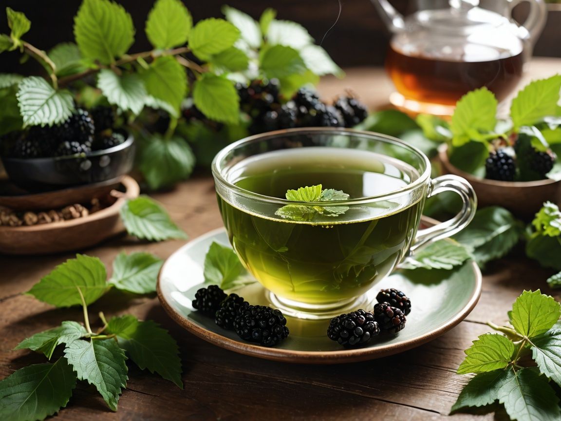 한국전통차,뽕잎차