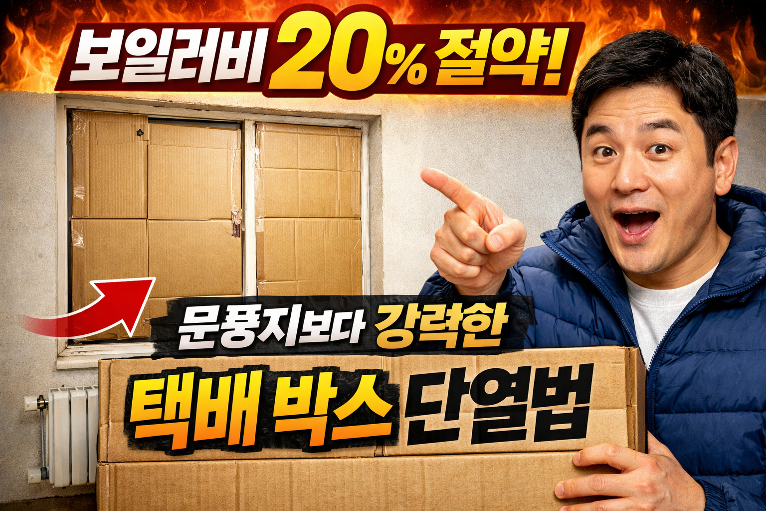 택배 박스 단열법