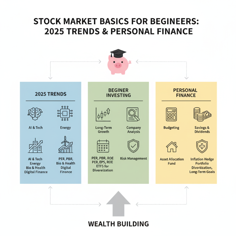 주식투자 기초 지식 2025 트렌드, 초보투자, 재테크