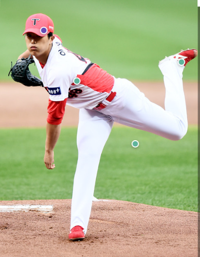 이의리 선수 사진