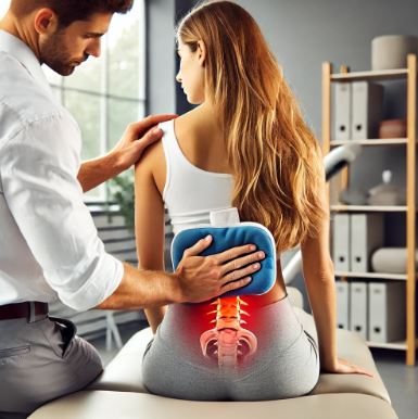 허리 아픈 환자 재활 관련 사진