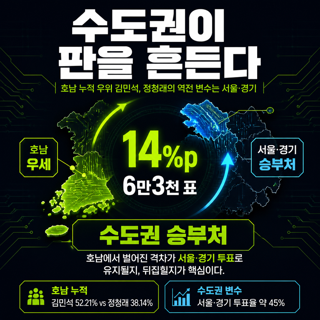 수도권이 판을 흔든다