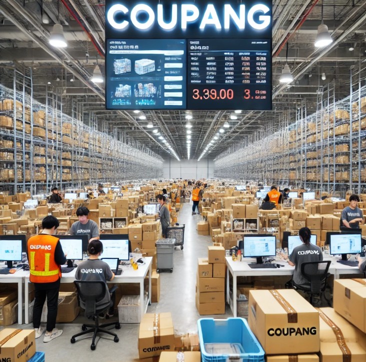 쿠팡 물류센터 사진