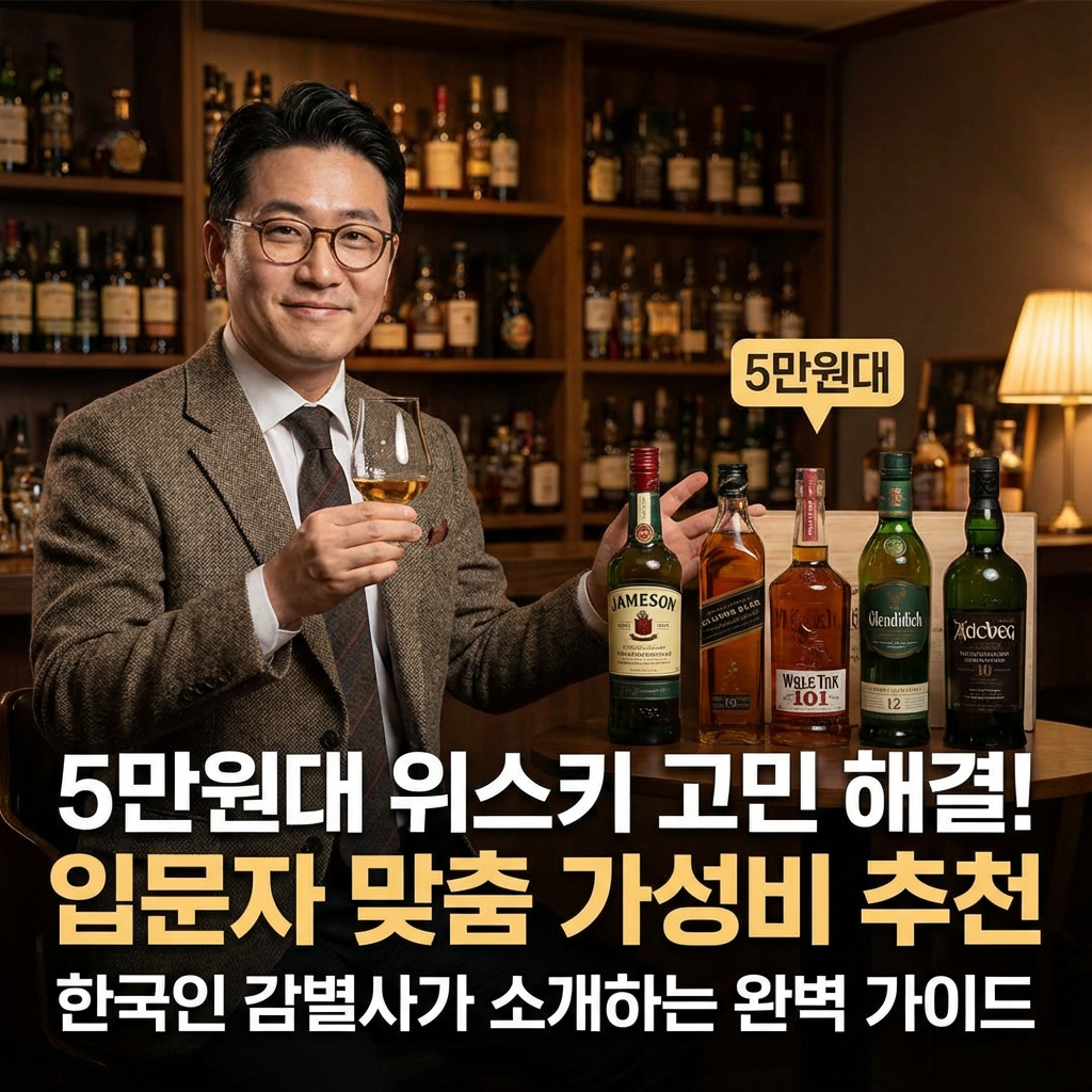 5만원대 위스키 고민된다면 입문자 맞춤 가성비 추천 완벽 가이드