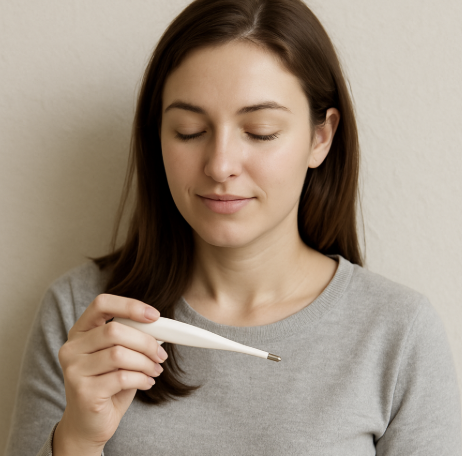 임신 가능성 테스트 방법에 관한 사진