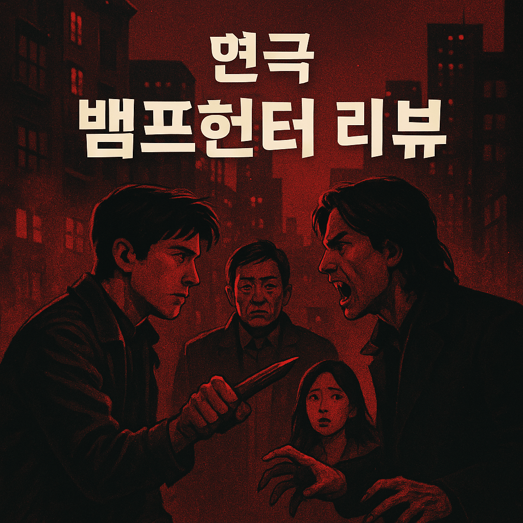 연극 [뱀프헌터] 대학로 연극관람 리뷰