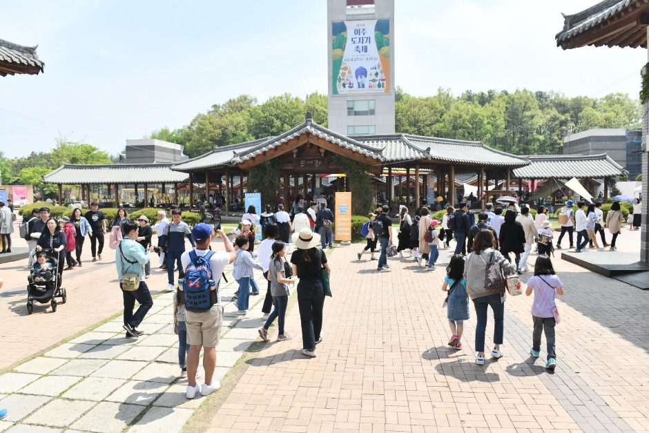 여주 도자기 축제 현장